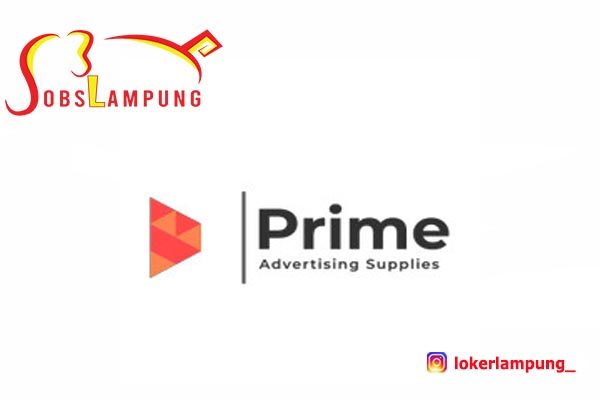Loker Lampung Design Grafis (Operator Mesin) di Prime Advertising Supplies Terbaru 2025