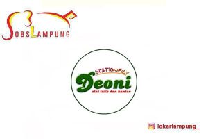 Loker Lampung Terbaru 2 Posisi di Deoni Stationery 2026